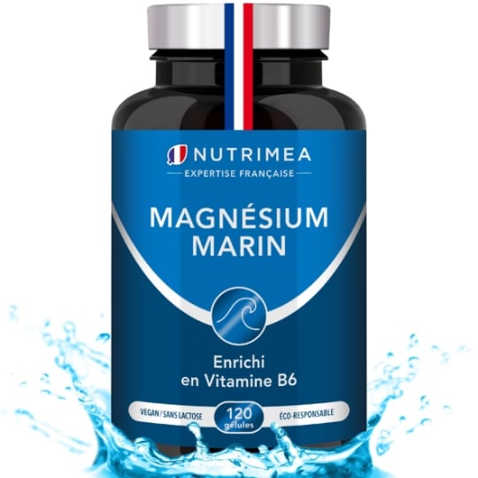 Magnésium Marin et Vitamine B6 - Complément Alimentaire NUTRIMEA