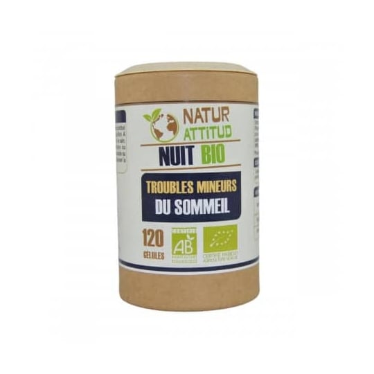 Nuit Bio - 120 Gélules De 393 Mg NATUR ATTITUD