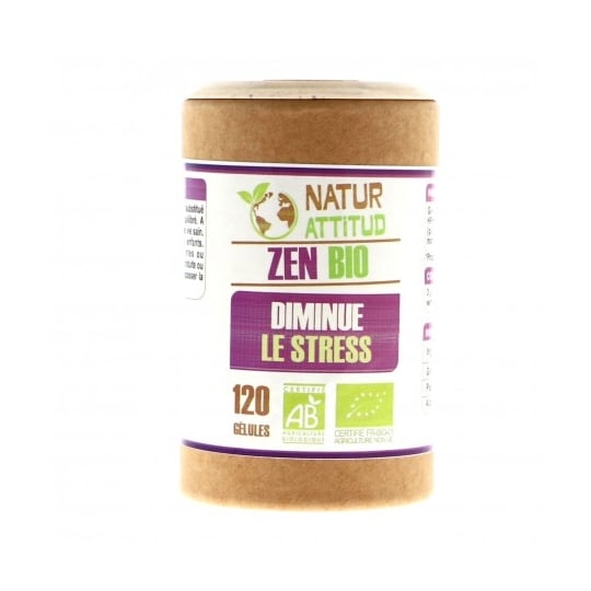 Ginseng Brésilien, Passiflore Et Açaï Bio - 120 Gélules De 480 Mg NATUR ATTITUD