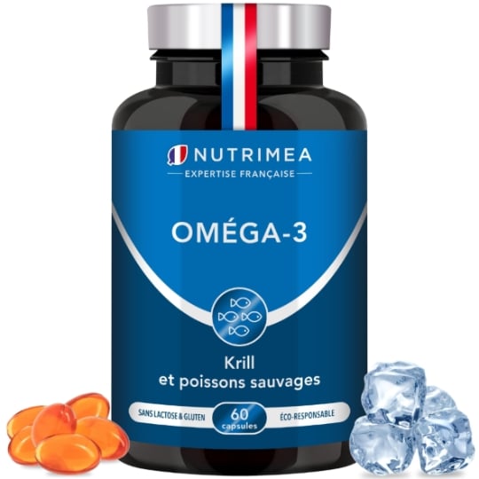 Complément Alimentaire Omega 3 et Krill NUTRIMEA