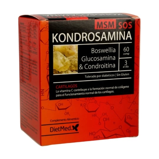 Dietmed - Kondrosamina Msm Sos 60 Comprimés