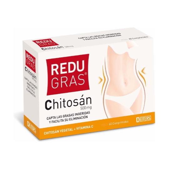 Deiters - Chitosan Redugras 60 Comprimés De 500mg