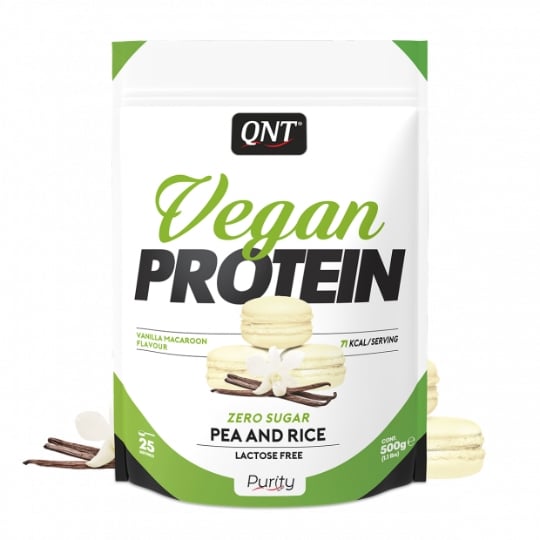 Vegan Protein Macaron Vanille 500g QNT