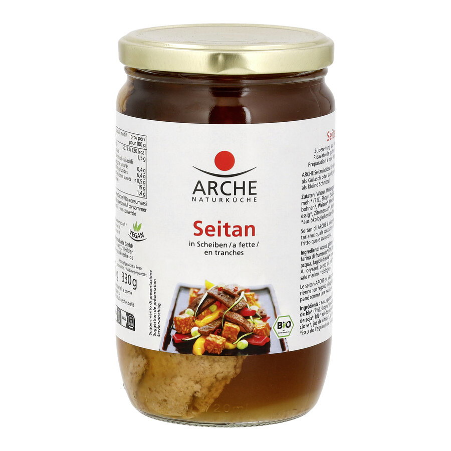 Seitan en tranches sauce soja bio