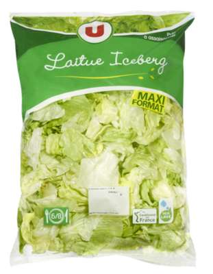 Laitue Iceberg, U (sachet 500 g)