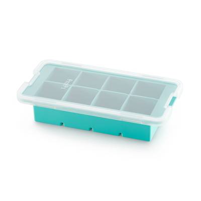 Lékué Plateau à glaçons carrés XL - Turquoise