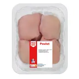 PRIX BAS Hauts de cuisse de poulet désossés sans peau