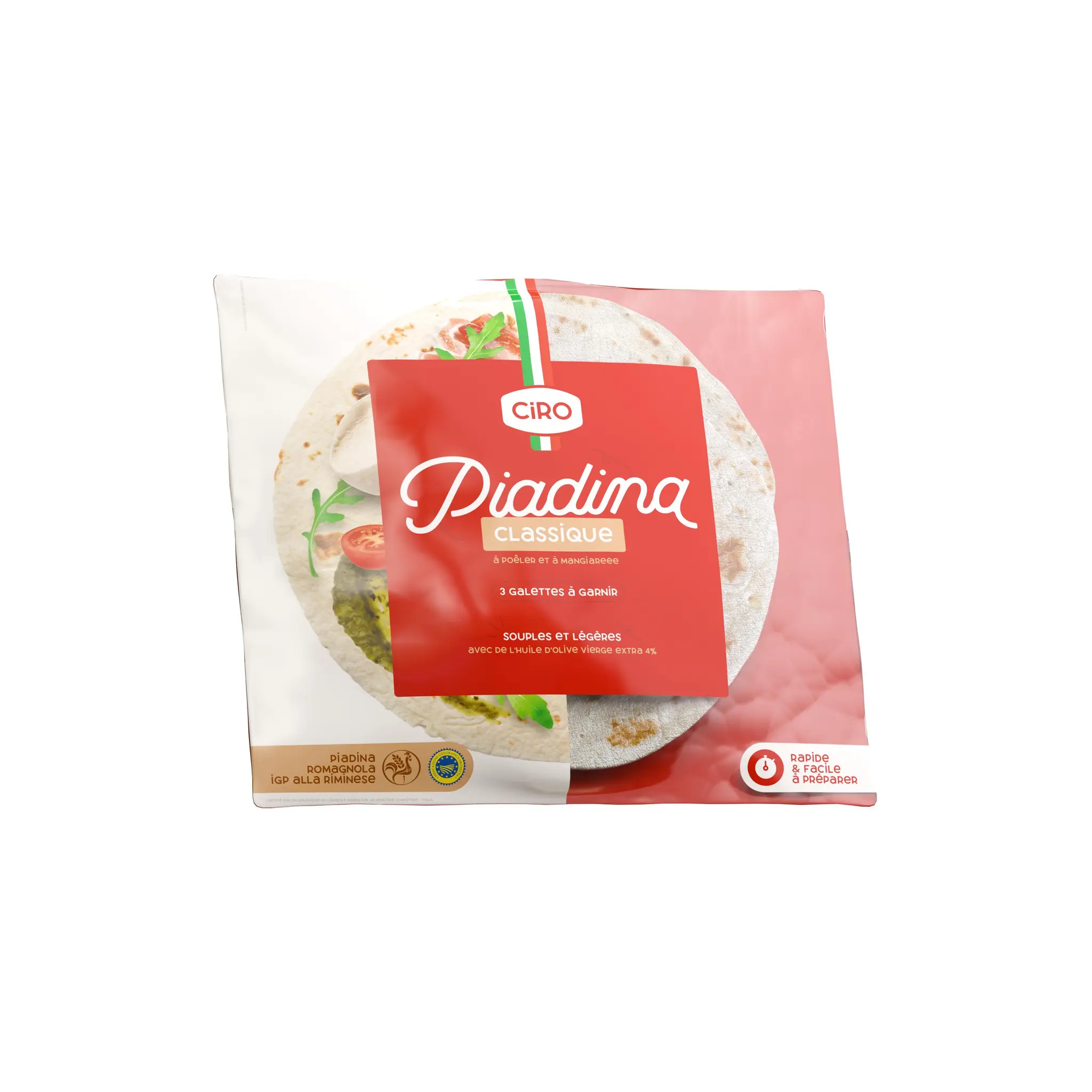CIRO Galettes piadina à garnir