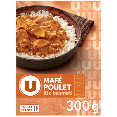 Mafé de poulet et riz - 300g