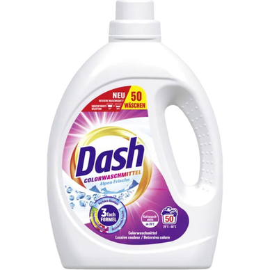 Lessive liquide DASH Alpen Color 2,25L 50 lavages