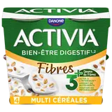 Yaourt fibre multicéréales ACTIVIA - 4x120g