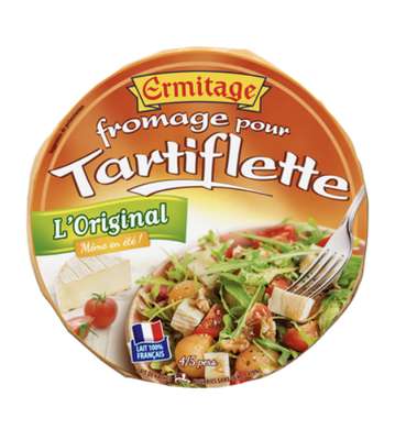 Tartiflette au lait pasteurisé 27% MG, Ermitage  (450 g)