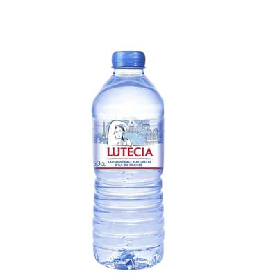 Eau minérale naturelle, Lutécia (50 cl)