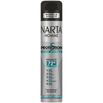 Déodorant pour homme 72 h - Protection 5, Narta (200 ml)