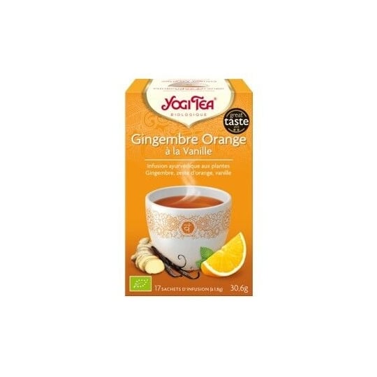 Gingembre Orange À La Vanille YOGI TEA