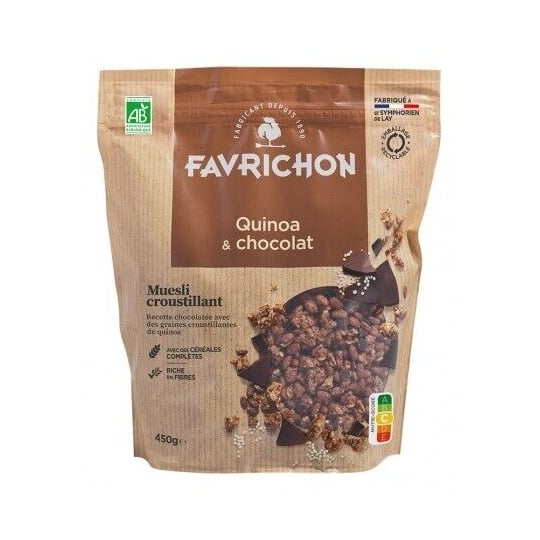 Muesli Croustillant Quinoa Chocolat FAVRICHON