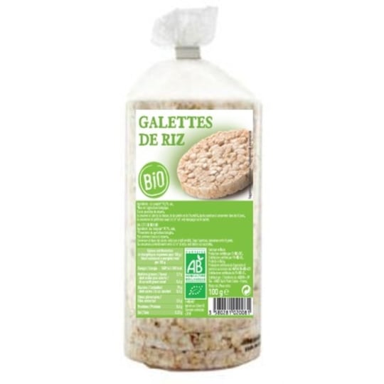 Galettes De Riz Complet Bio - Agidra - Paquet 100g AGIDRA