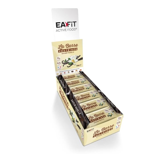Eafit La Barre Protéinée Vanille - Boite De 24 Barres EAFIT
