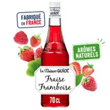 Sirop Fraise Framboise LA MAISON GUIOT