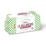 LE VILLAGEOIS Beurre moulé demi-sel 82%MG
