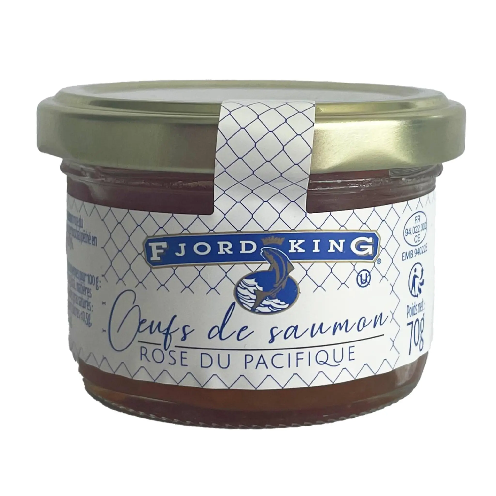 FJORD KING Oeufs de saumon rose du Pacifique