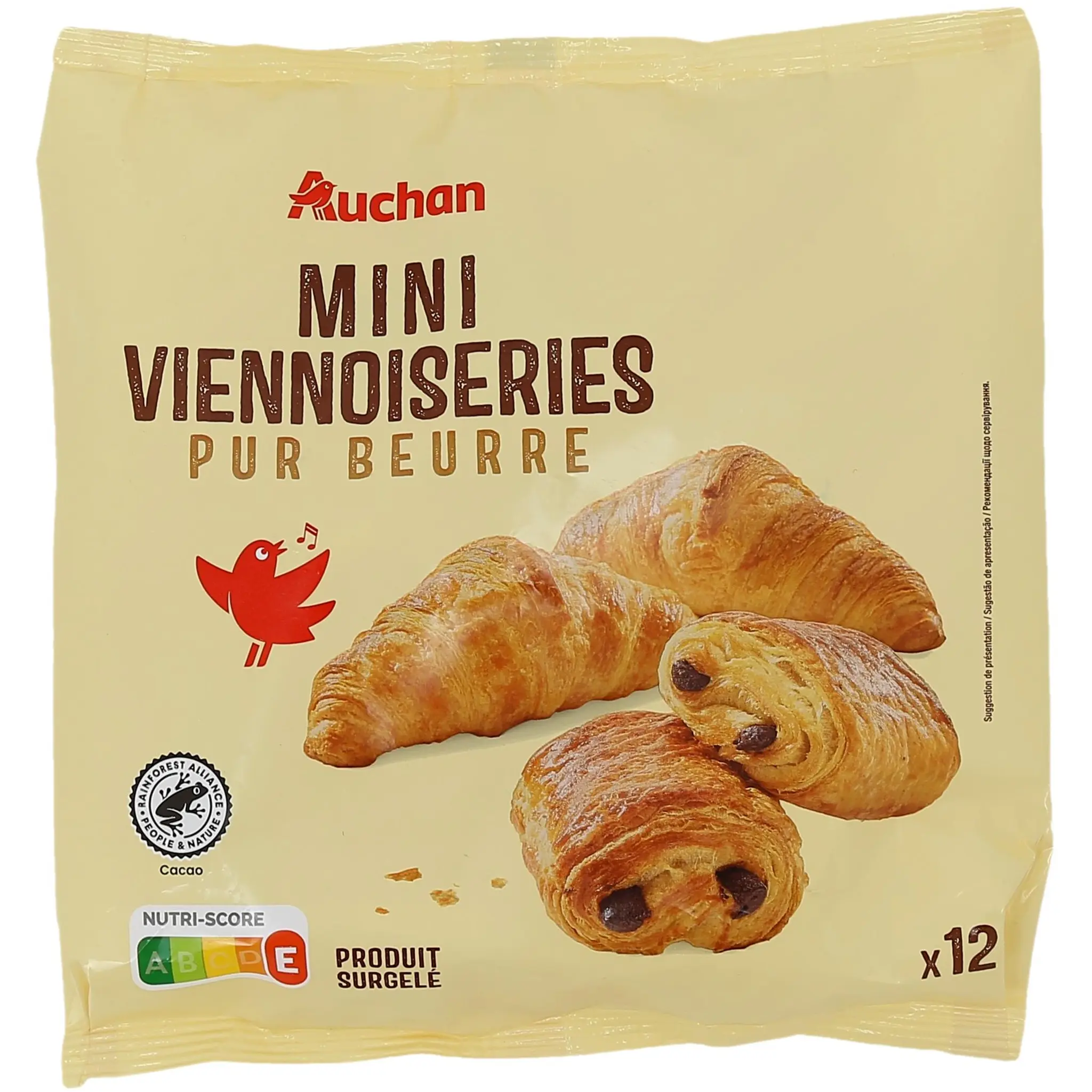AUCHAN Assortiment de mini viennoiseries