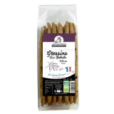 LES MOULINS DE PROVENCE Gressins rubata bio aux olives noires