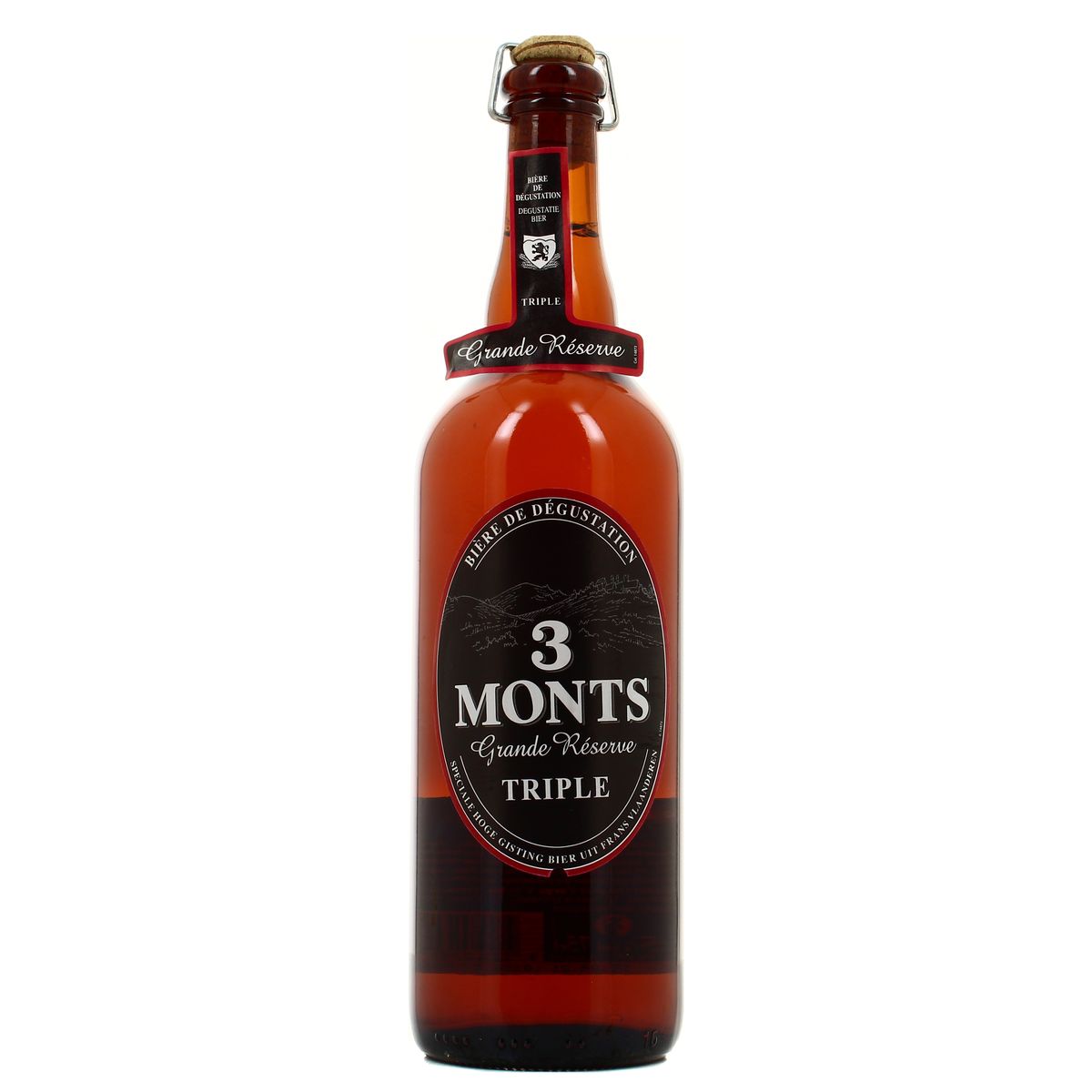 3 Monts Bière Grande Réserve 9.5°, 75cl