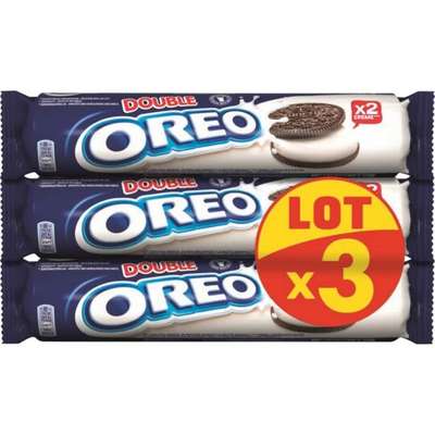 Oreo double crème (LOT DE 3 x 157 g)