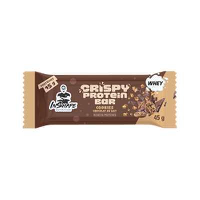 Barre protéinée chocolat crispy, InShape Nutrition (45 g)