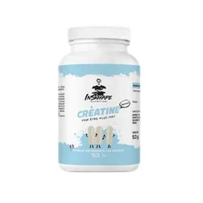 Créatine en gélules,  InShape Nutrition (x 60, 53 g)
