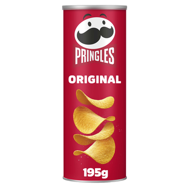 Chips tuiles Original PRINGLES - Boîte de 195g