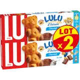 Gâteaux fourrés au chocolat L'Ourson LuLu LU - 2 boîtes de 150g