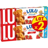 Gâteaux à la fraise L'Ourson LuLu LU - 2 boîtes de 150g