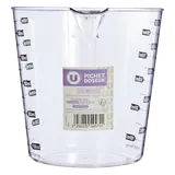 Pichet doseur en plastique 1L