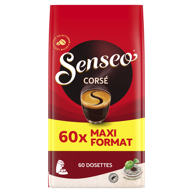 Café dosettes SENSEO corsé - compatible - x60