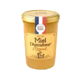 Miel de France crémeux MIEL L'APICULTEUR, pot en verre de 500g