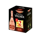 Vin rosé Mousseux de s CHARLES VOLNER 4x75cl+2 offertes