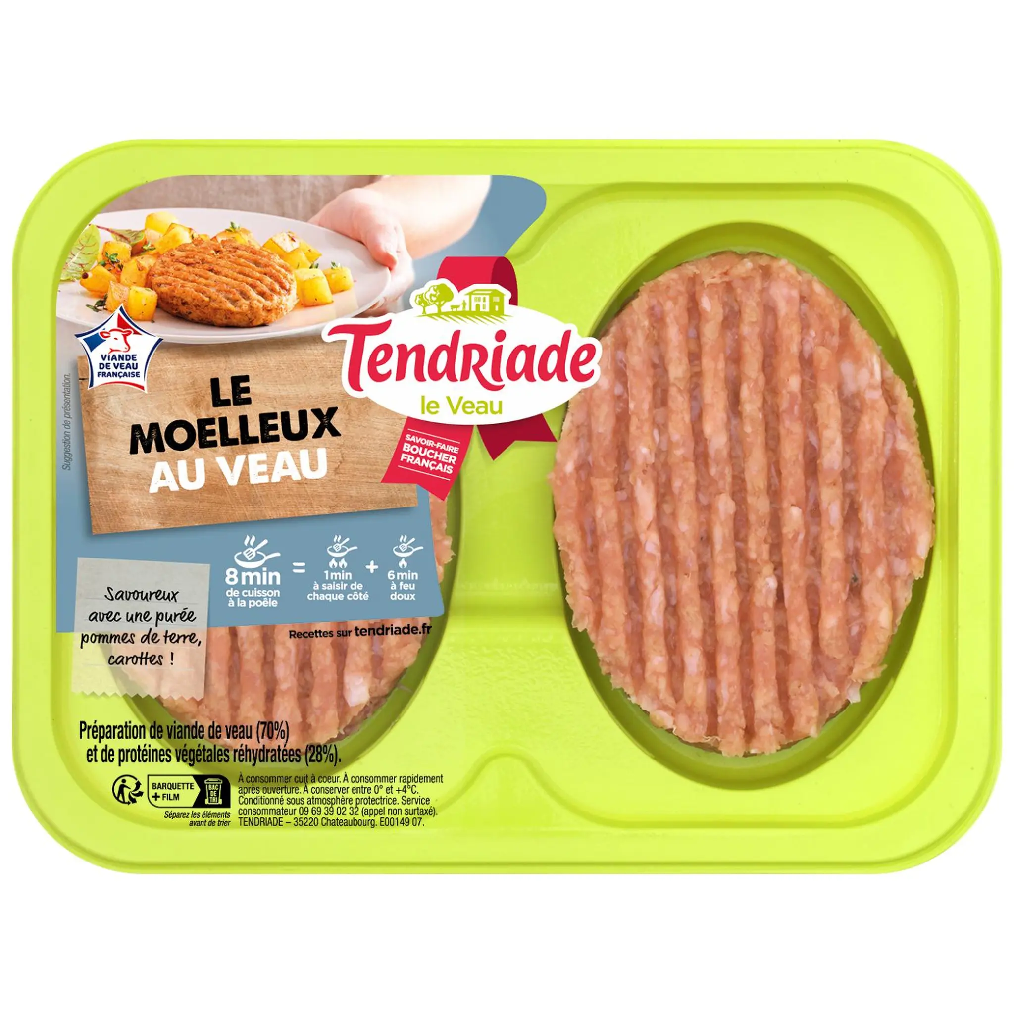 TENDRIADE Le moelleux au veau