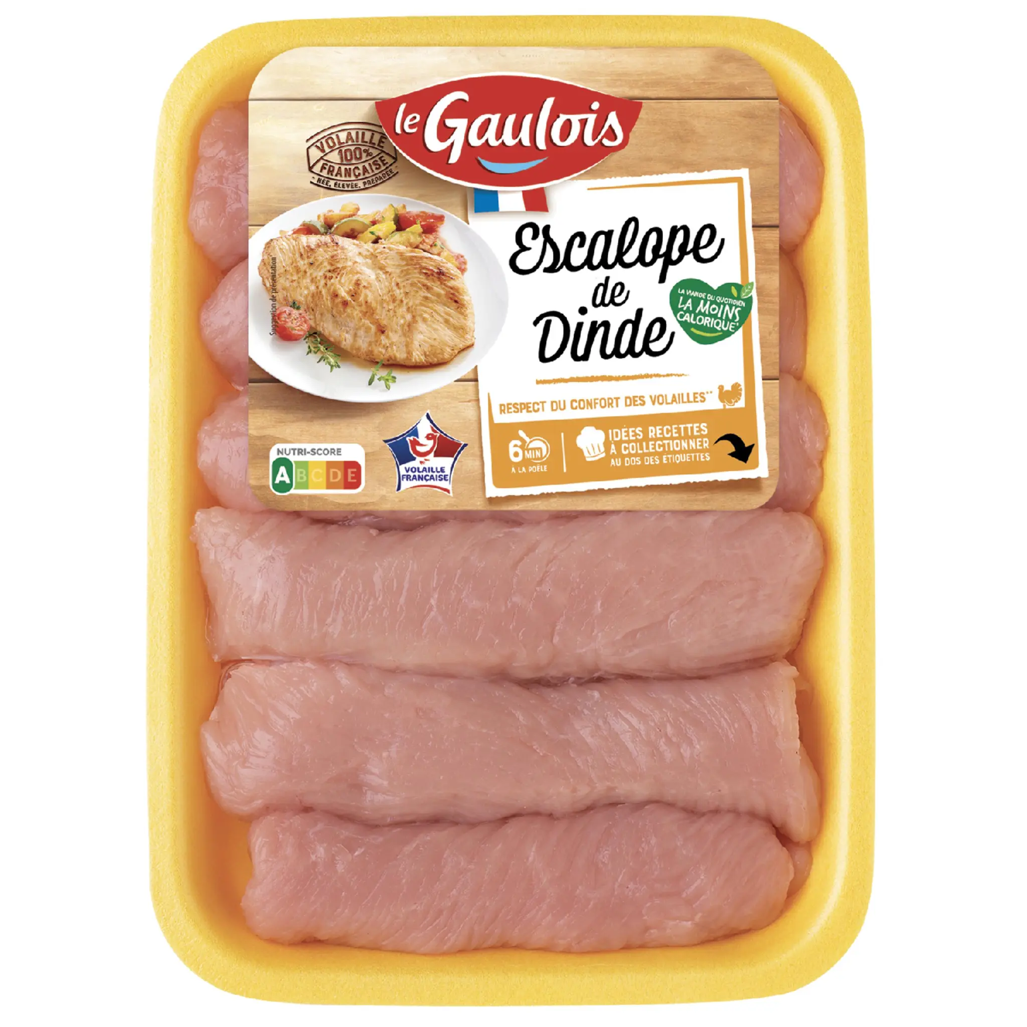 LE GAULOIS Escalopes de dinde