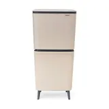 Brabantia Poubelle pour le recyclage SortUp Hi, 20+25 litres - Soft Beige