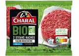 Steak haché 5%MG façon bouchère BIO, Charal (x 2, 240 g)
