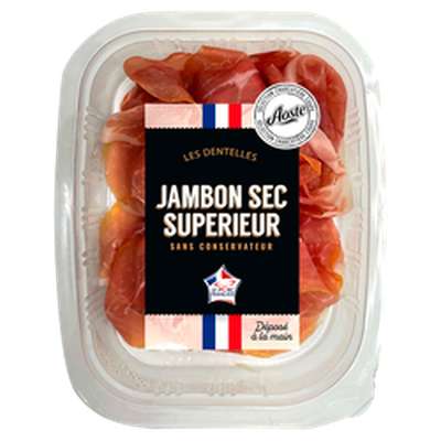 Dentelle de jambon sec supérieur, Aoste  (80 g)