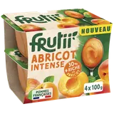 Compote pomme abricot 0,5%mg FRUITII'SPECIALITE POT 4X100G