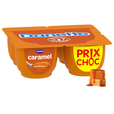 Crème dessert caramel DANETTE - 4x125g