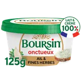 Fromage frais à tartiner Onctueux Ail et fines herbes  BOURSIN - 125g