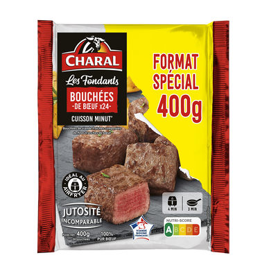 Bouchées de boeuf Charal 400g origine France