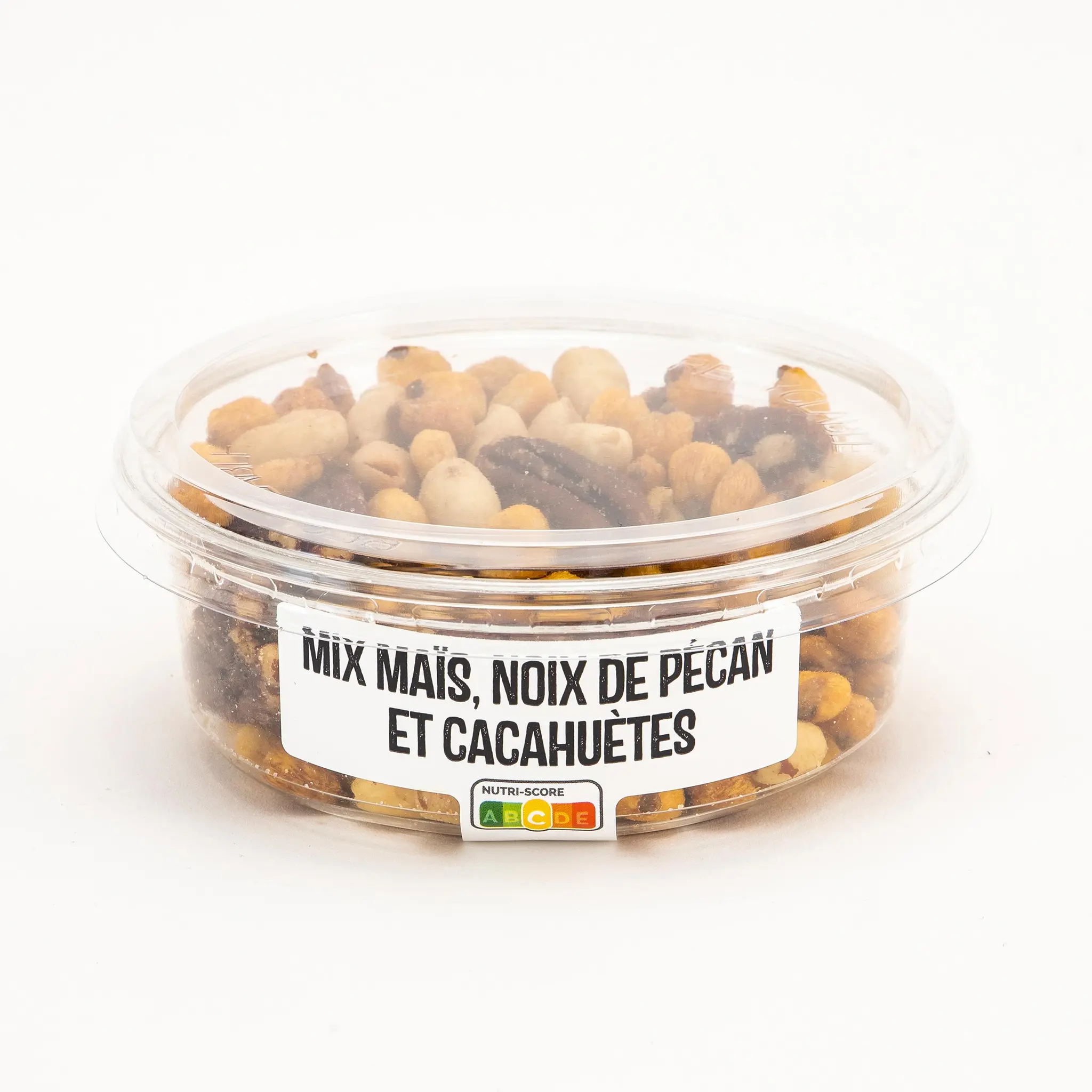 AUCHAN Mix maïs, noix de pécan et cacahuètes