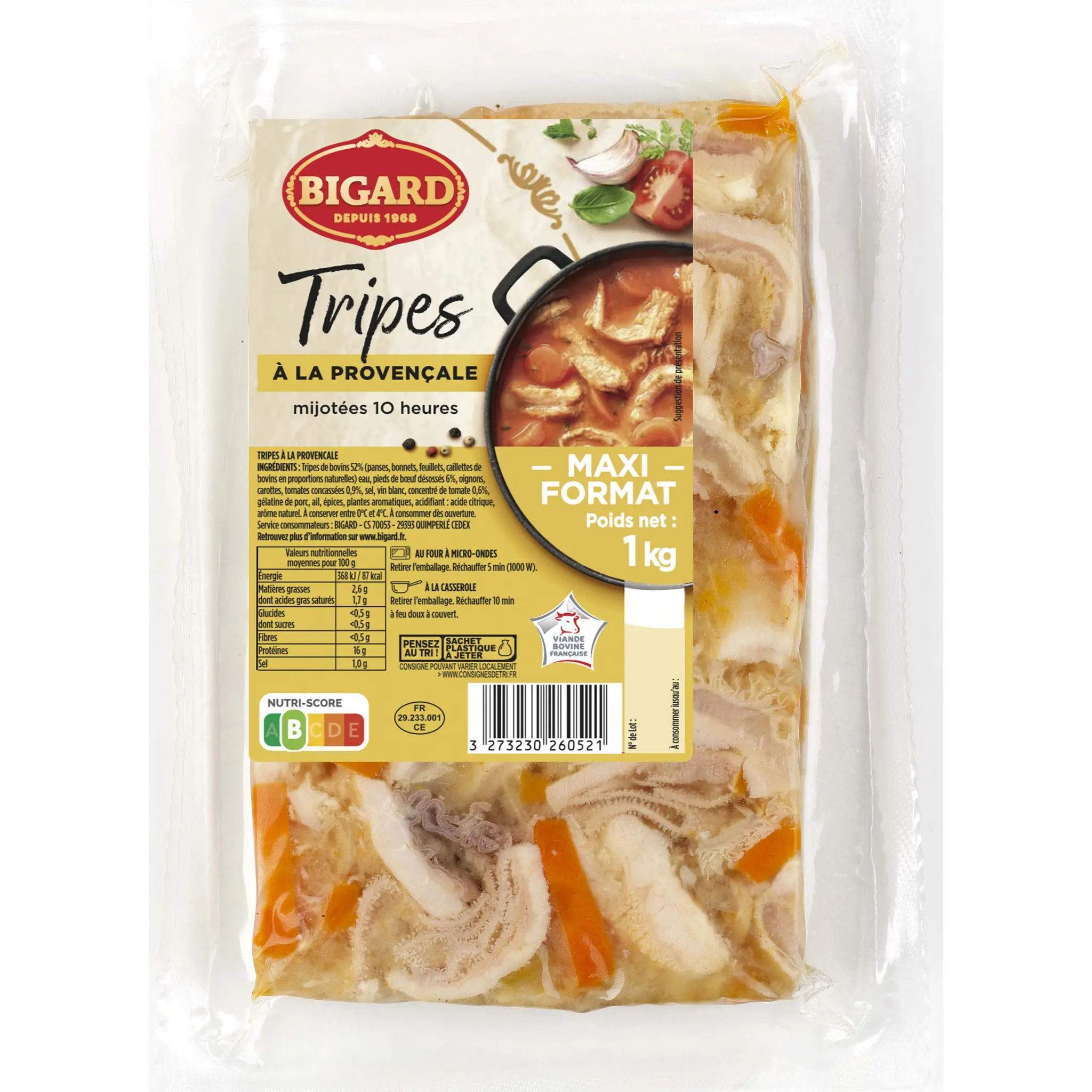 BIGARD Tripes à la provençale