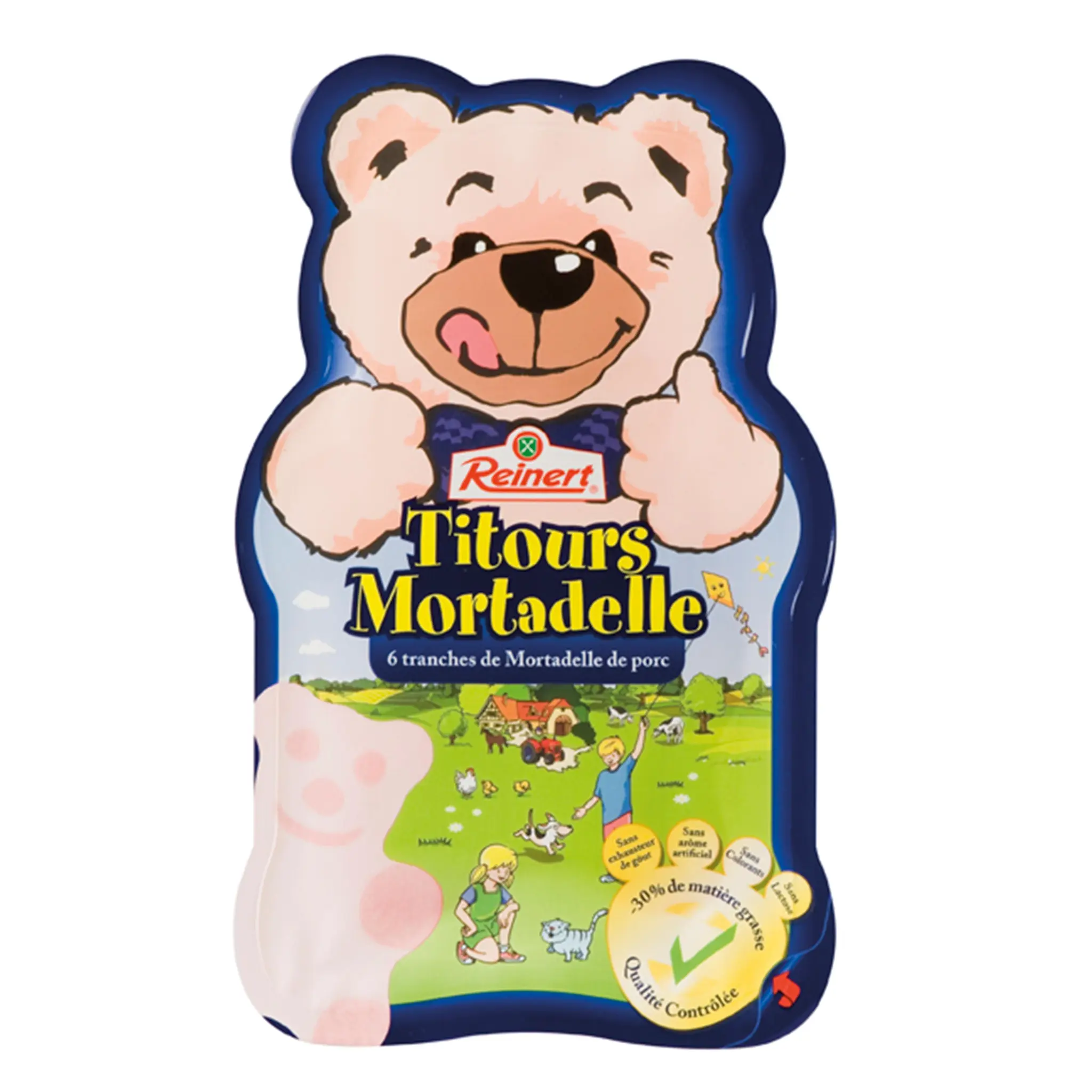 REINERT Mortadelle en forme d'ours -30% MG